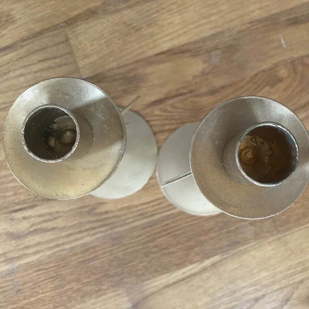 Celestial Moon & Star Candlestick Holders - Set of 2 - Picture 14 of 15